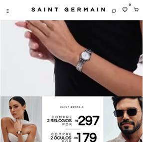 Página inicial da loja SAINT GERMAIN
